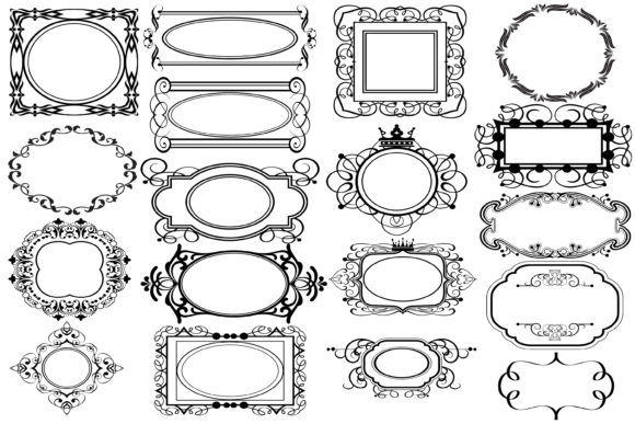 Digital Frames: Versatile Design Assets