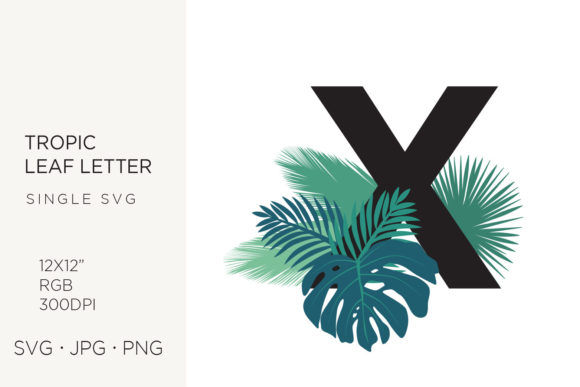 Elevating Brand Aesthetics with Tropic Leaves and Palm Leaf Letter X: A Strategic Guide for Modern Creators