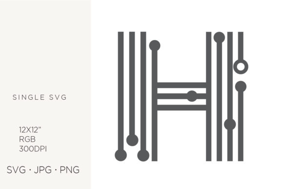 Elevating Brand Identity with Tech Monogram and Digital Initial Letter H Vector Graphics