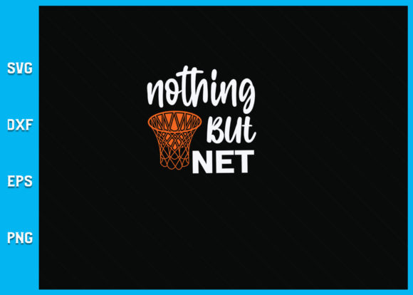 Elevating Brand Identity with the Nothing but Net Basketball SVG: A Strategic Asset for Creators