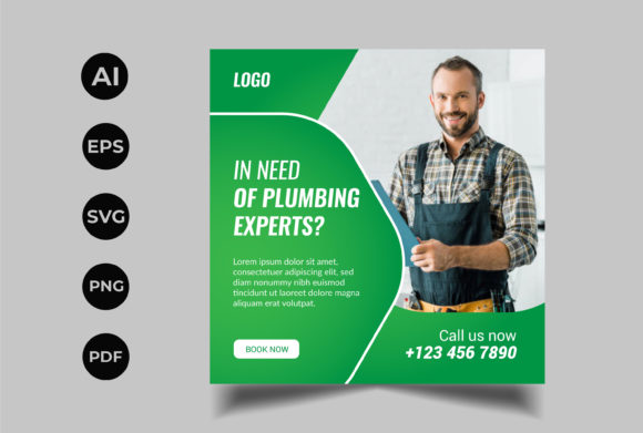 Plumbing Service Social Media Post Design Guide