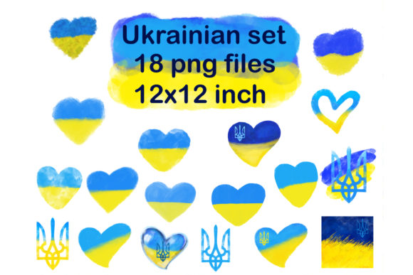 Visual Storytelling with Ukrainian Set Art Blue and Yellow: Elevating Design Through Cultural Symbolism